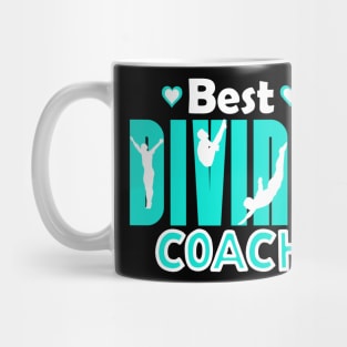 Best Diving Coach Springboard Diving Instructor Gift Mug